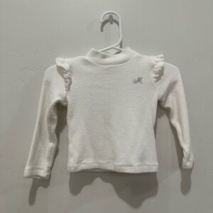 Monnalisa Ruffle Sleeve Top